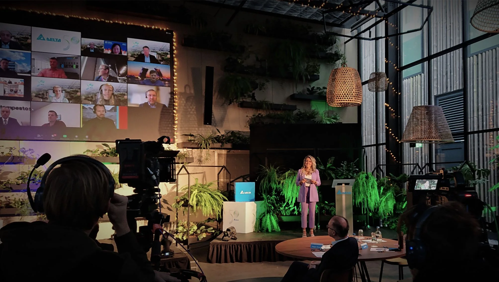 Livestream met geluid, headset en verlichting van Sound2Light